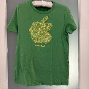 Apple Store youth Green Apple Graphic T-Shirt